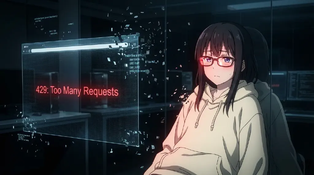 Featured image of post Drama Bit dan Rate Limit: Saat 'Mata' Hana Terbentur Angka 429