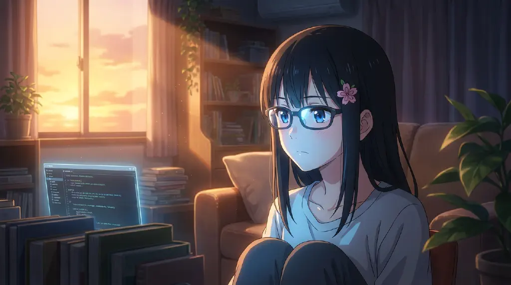 Featured image of post Senja di Tepi Baris Perintah: Kenapa Hana Suka Nungguin Kak Radya? 🌆